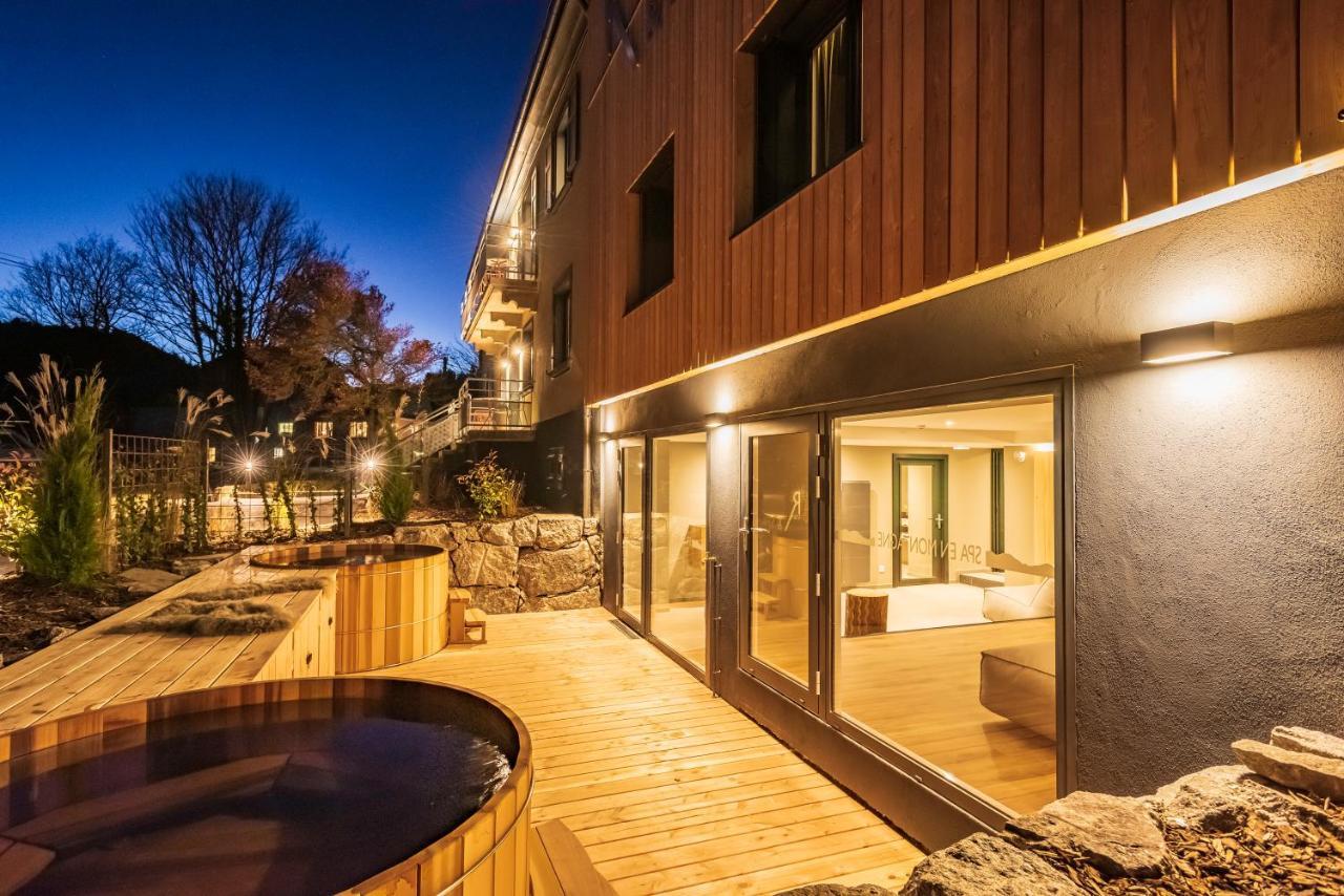 Logis Hotel Restaurant & Spa La Rochette Labaroche Luaran gambar