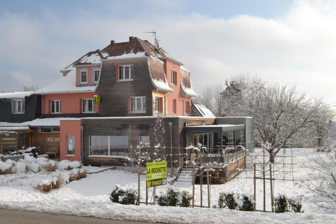 Logis Hotel Restaurant & Spa La Rochette Labaroche Luaran gambar