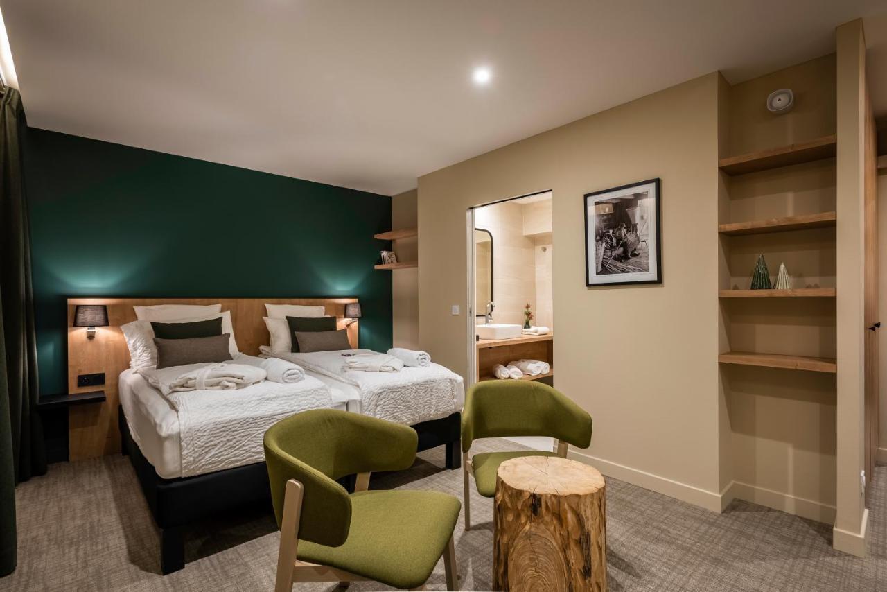 Logis Hotel Restaurant & Spa La Rochette Labaroche Luaran gambar